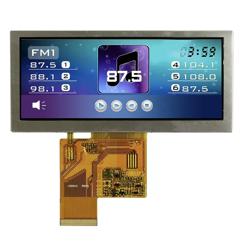 बार प्रकार के टीएफटी मॉड्यूल औद्योगिक नियंत्रण पैनलों के लिए आदर्श क्यों हैं?