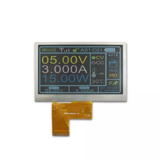 4.3 इंच WQVGA IPS TFT मॉड्यूल