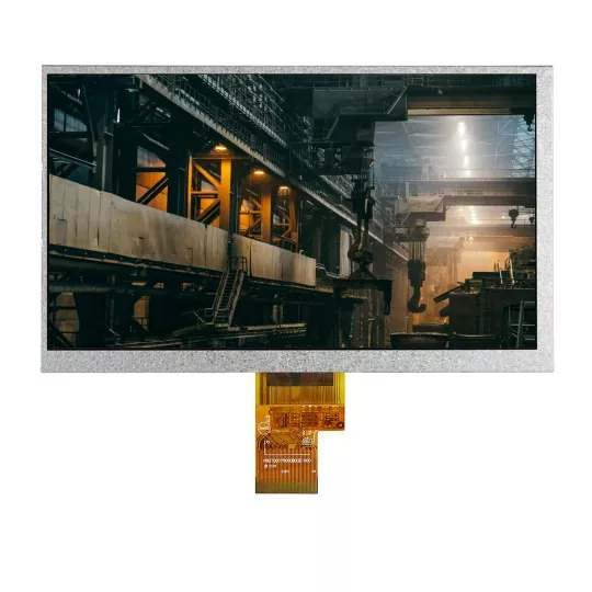 7 इंच 1024 × 600 सामान्य रूप से सफेद टीएफटी एलसीडी मॉड्यूल