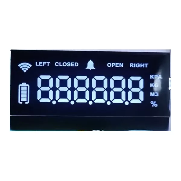 VX50472 VA सेगमेंट LCD मॉड्यूल